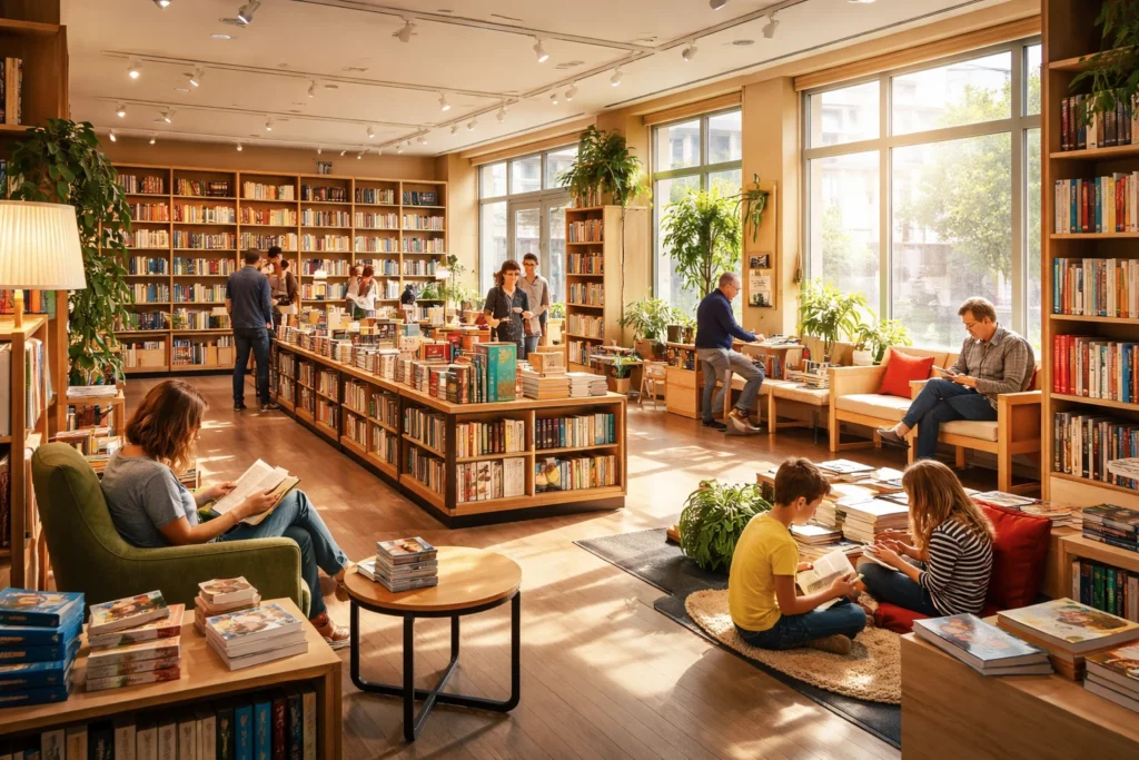 umsatz verlage deutschland, buchhandel news, e-commerce buchhandel, buchhandel buchgeschäft, buchmarkt, buch trends 2025, buchhandlung münchen, verkauf bücher, buchmarkt deutschland, deutscher buchmarkt